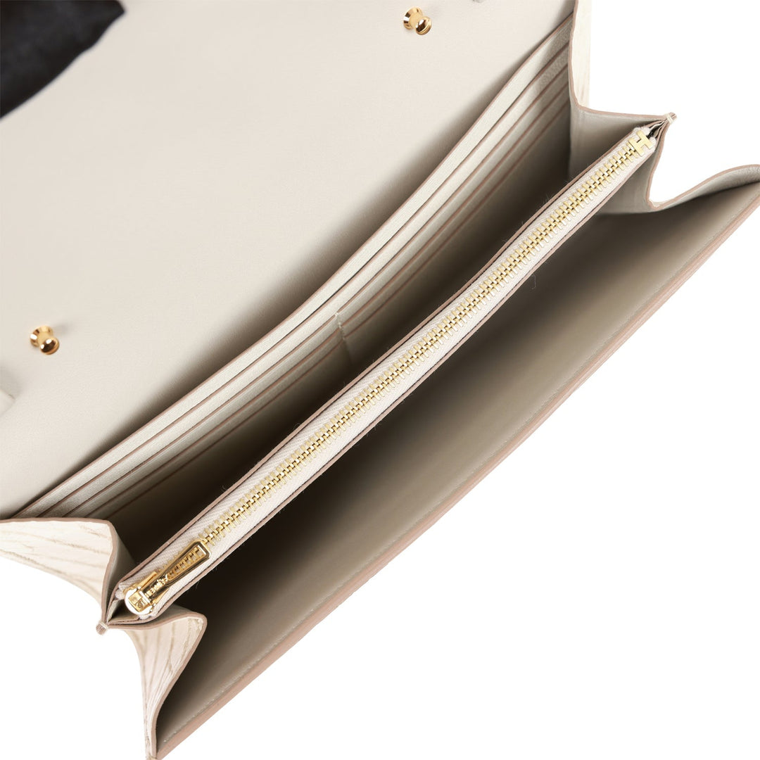 Top quality Hermes Constance Wallet To Go Beton Matte Alligator Gold Hardware
