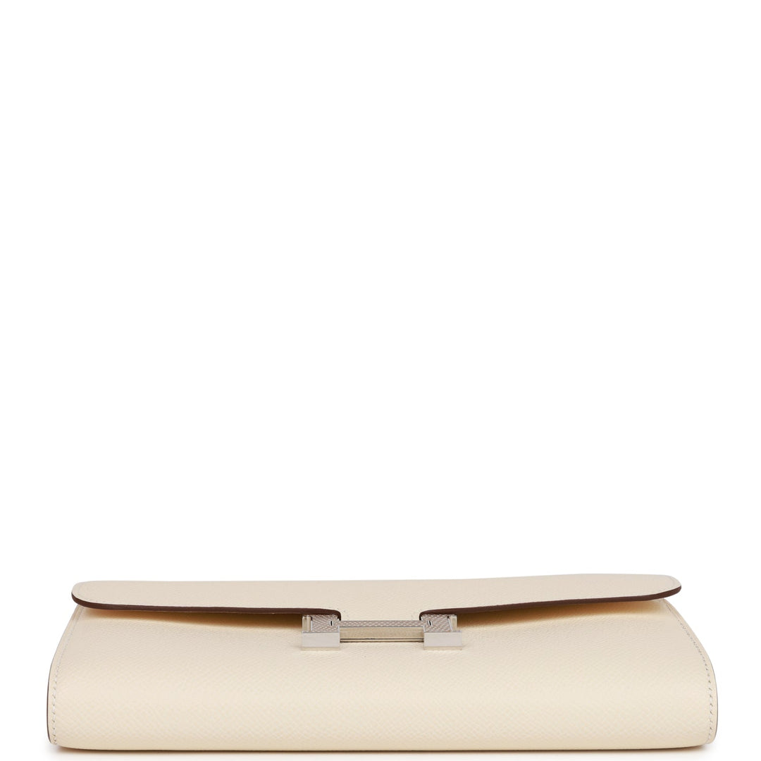 Top quality Hermes Constance Wallet To Go Nata Epsom and Lizard Palladium Hardware