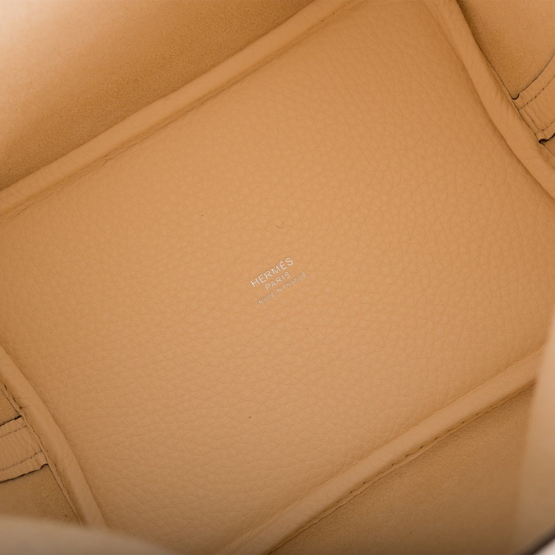 Top quality Hermes Nata Clemence Picotin Lock 18cm Palladium Hardware