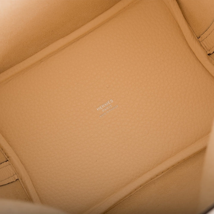 Top quality Hermes Nata Clemence Picotin Lock 18cm Palladium Hardware