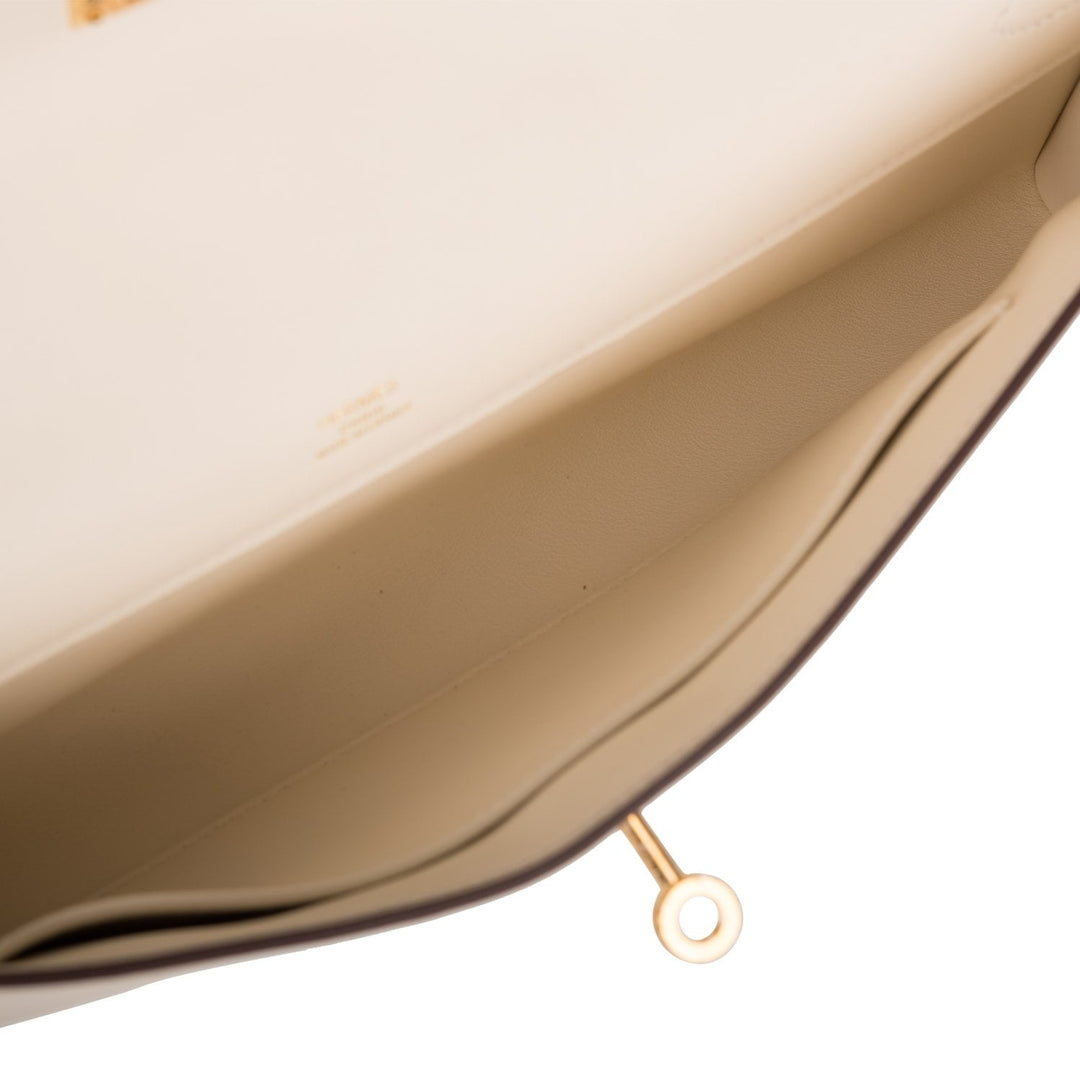Top quality Hermes Kelly Cut Nata Swift Gold Hardware