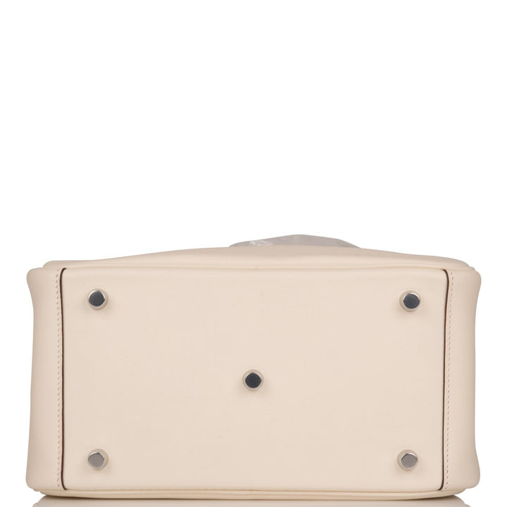Top quality Hermes Lindy 26cm Nata Verso Swift Palladium Hardware