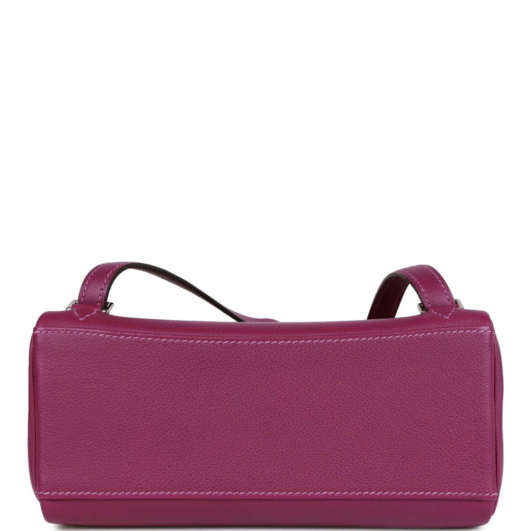 Top quality Hermes Kelly Ado Backpack Anemone Evercolor Palladium Hardware
