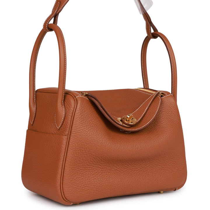 Top quality Hermes Lindy 26 Gold Clemence Gold Hardware