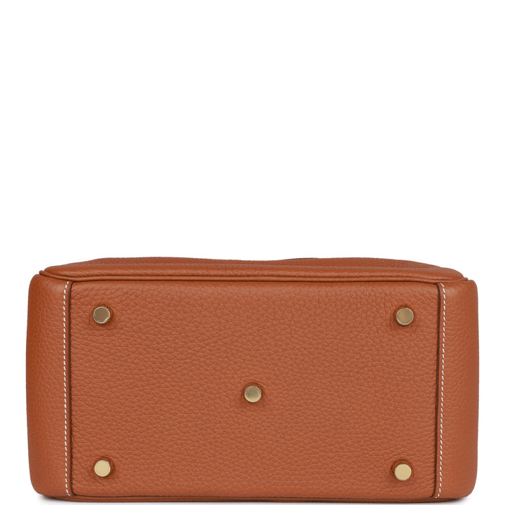 Top quality Hermes Lindy 26 Gold Clemence Gold Hardware
