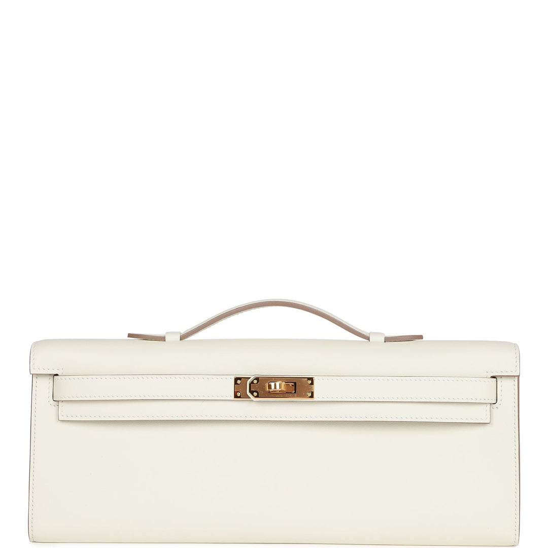 Hermes Kelly Cut Mushroom Swift Gold Hardware