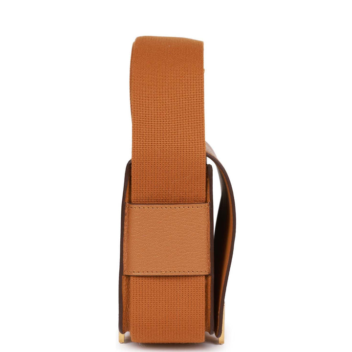 Top quality Hermes Geta Caramel Chevre Gold Hardware