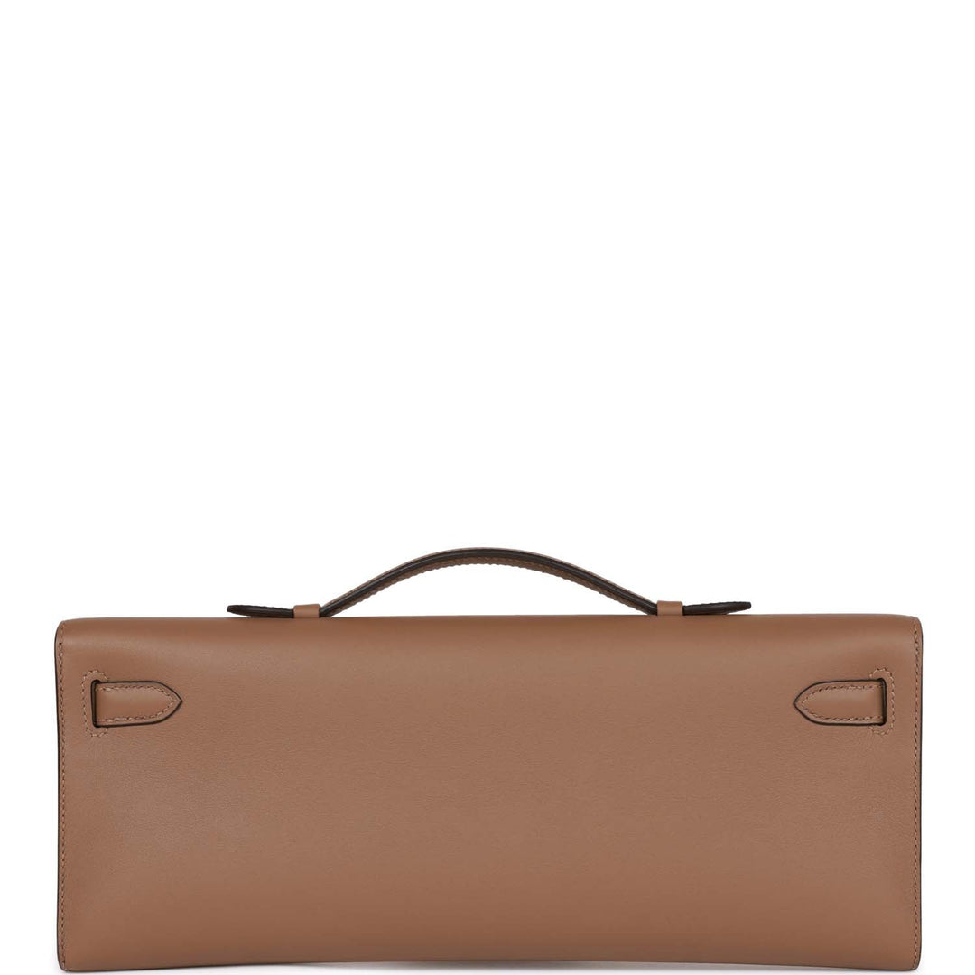 Top quality Hermes Kelly Cut Beige De Weimar Swift Gold Hardware