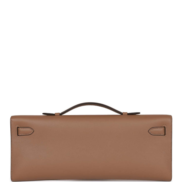Top quality Hermes Kelly Cut Beige De Weimar Swift Gold Hardware