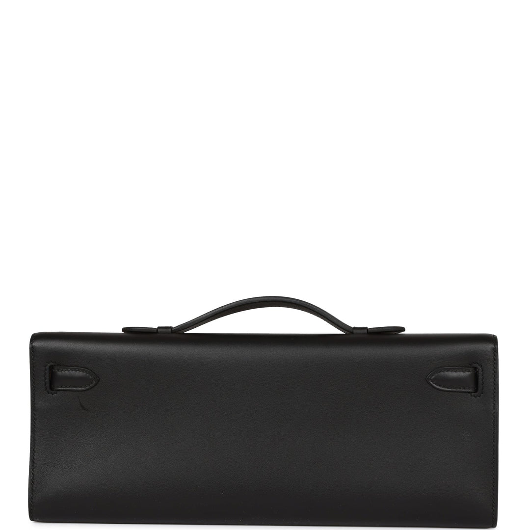 Top quality Hermes Kelly Cut Black Swift Gold Hardware