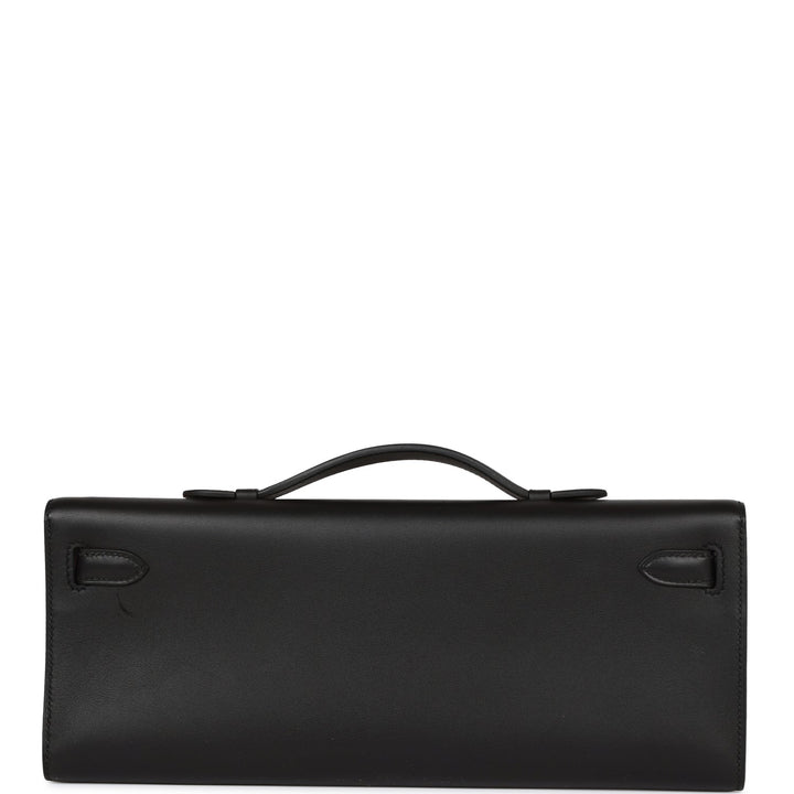 Top quality Hermes Kelly Cut Black Swift Gold Hardware