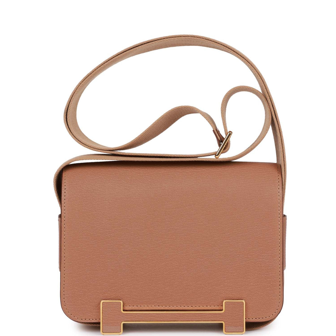 Top quality Hermes Geta Quebracho and Chai Chevre Gold Hardware