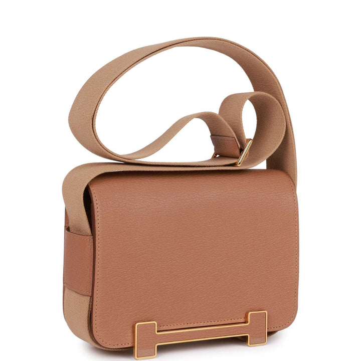 Top quality Hermes Geta Quebracho and Chai Chevre Gold Hardware