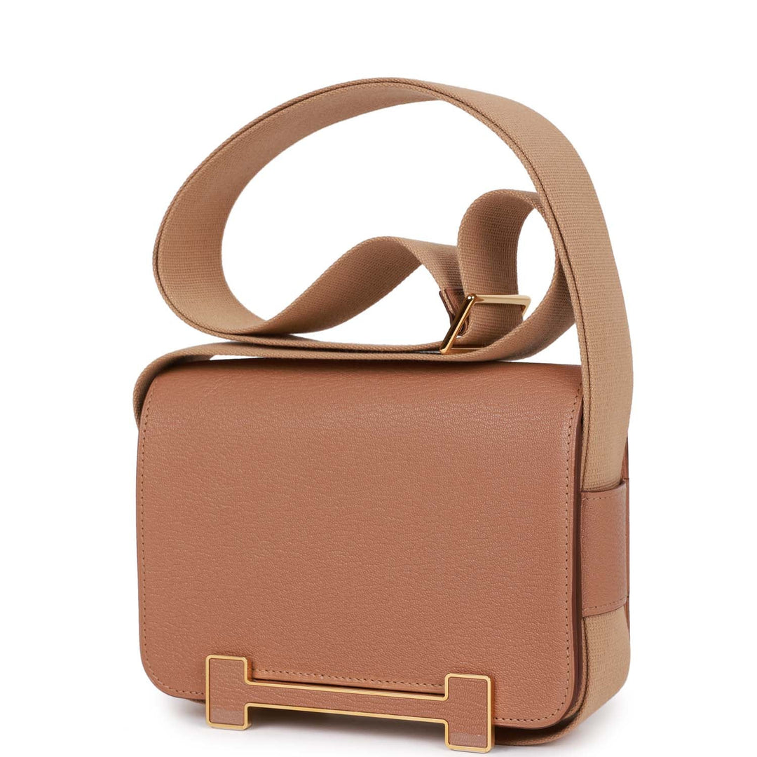 Top quality Hermes Geta Quebracho and Chai Chevre Gold Hardware