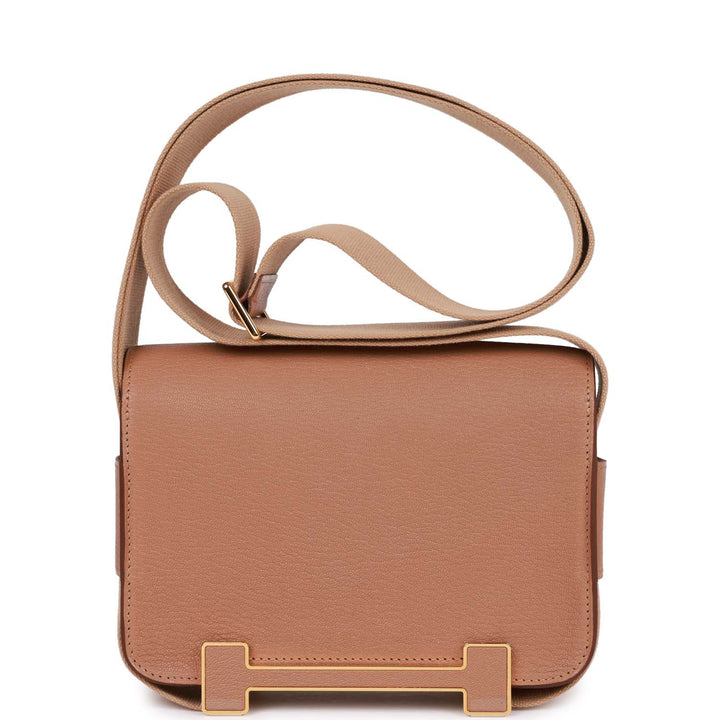 Top quality Hermes Geta Quebracho and Chai Chevre Gold Hardware