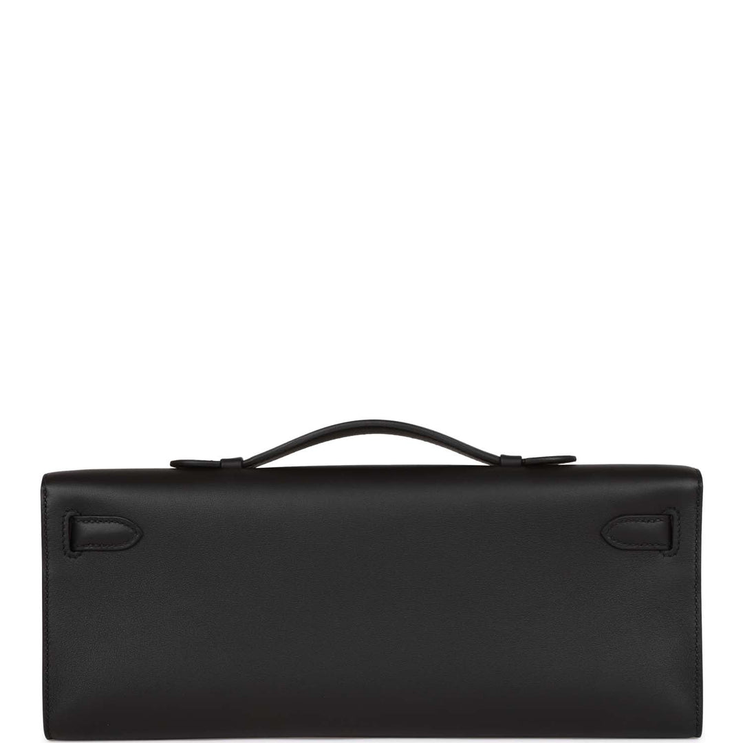 Top quality Hermes Kelly Cut Black Swift Gold Hardware