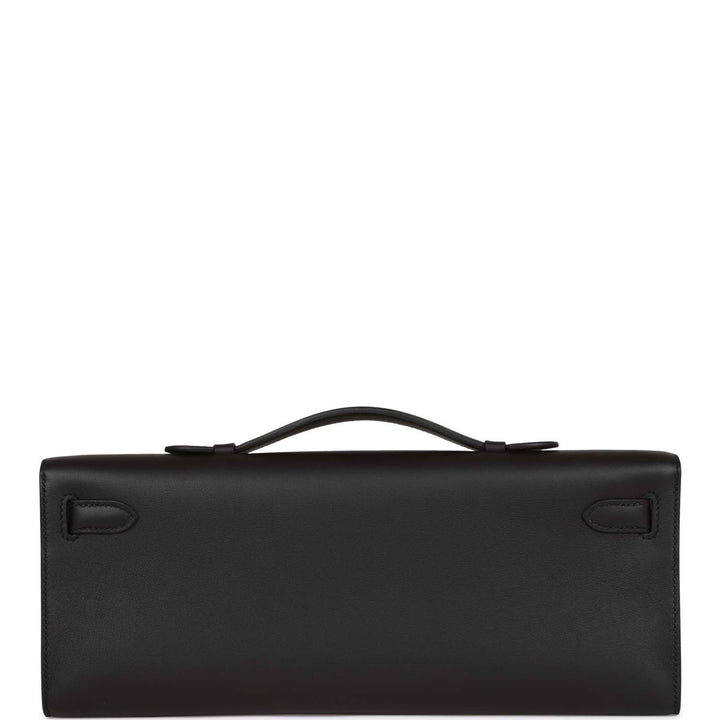 Top quality Hermes Kelly Cut Black Swift Gold Hardware