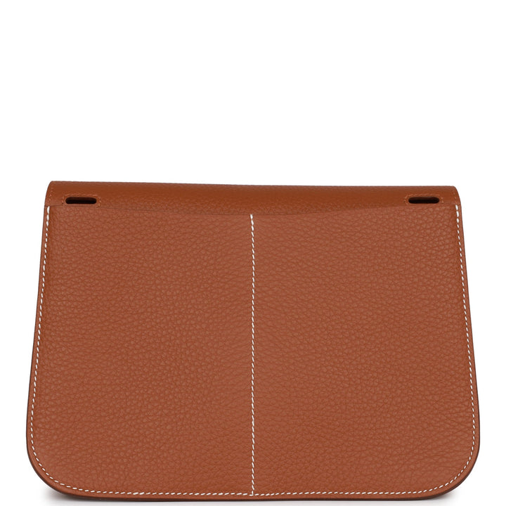 Top quality Hermes Halzan 25  Gold Clemence Gold Hardware