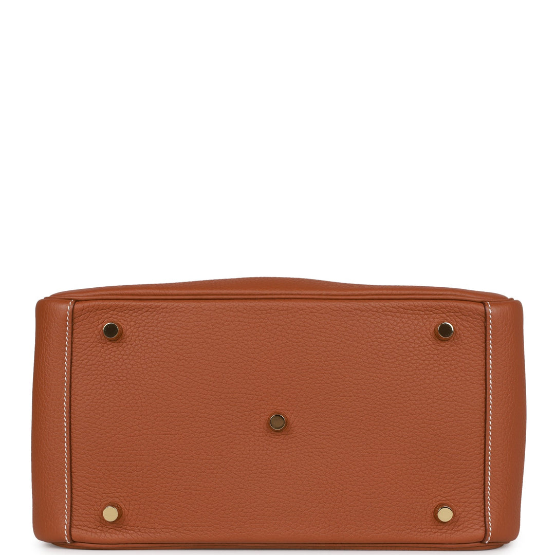 Top quality Hermes Lindy 30 Gold Clemence Gold Hardware