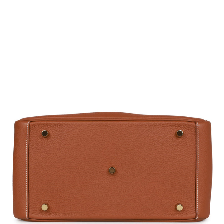 Top quality Hermes Lindy 30 Gold Clemence Gold Hardware