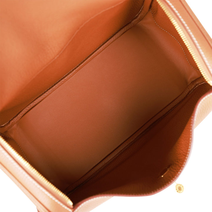 Top quality Hermes Lindy 30 Gold Clemence Gold Hardware