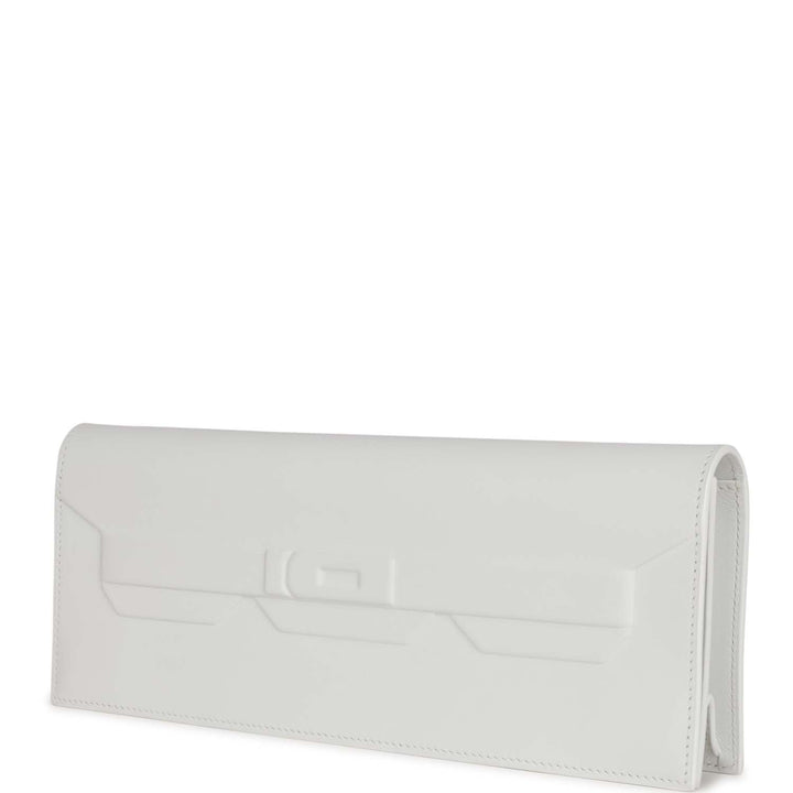 Top quality Hermes Shadow Kelly Cut New White Swift