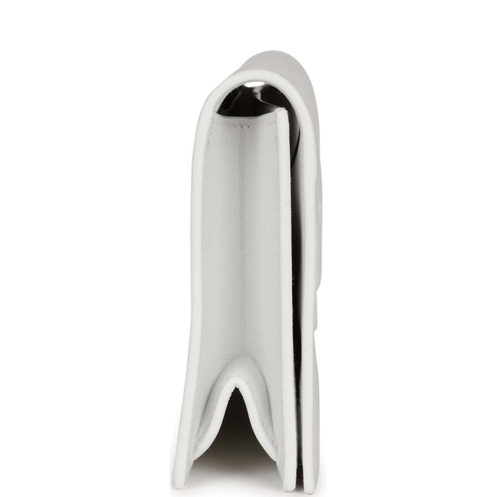 Top quality Hermes Shadow Kelly Cut New White Swift