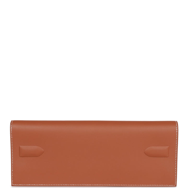 Top quality Hermes Shadow Kelly Cut Gold Swift Calfskin