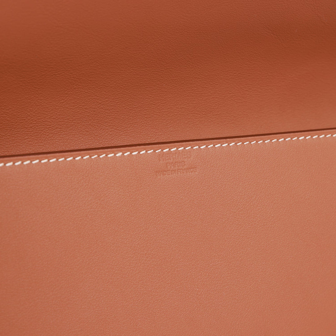 Top quality Hermes Shadow Kelly Cut Gold Swift Calfskin