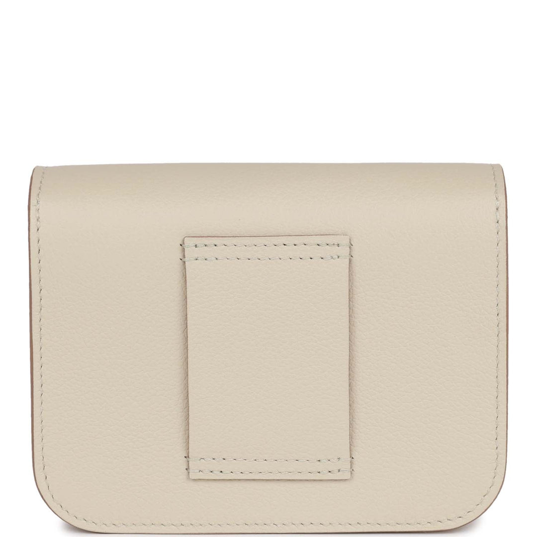 Top quality Hermes Constance Slim Wallet Beton Evercolor Gold Hardware
