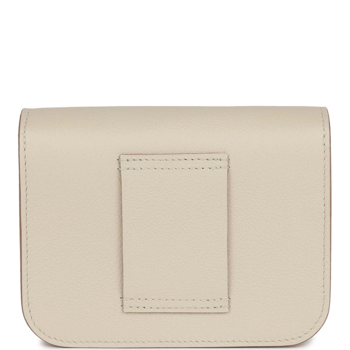 Top quality Hermes Constance Slim Wallet Beton Evercolor Gold Hardware