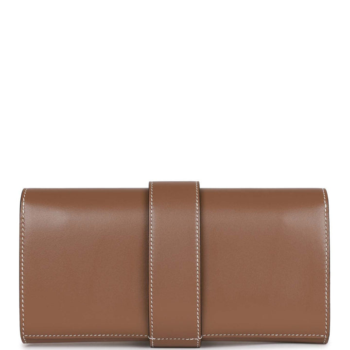 Top quality Hermes Medor Clutch 23 Etoupe Tadelakt Palladium Hardware