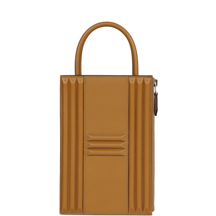 Top quality Hermes Cadena Lock Bag Poussiere Tadelakt Palladium Hardware