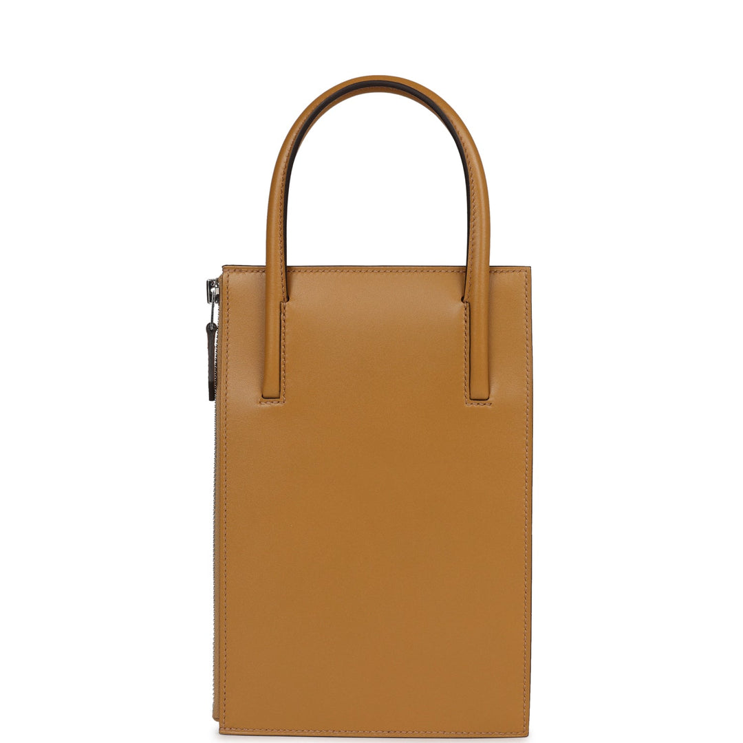 Top quality Hermes Cadena Lock Bag Poussiere Tadelakt Palladium Hardware