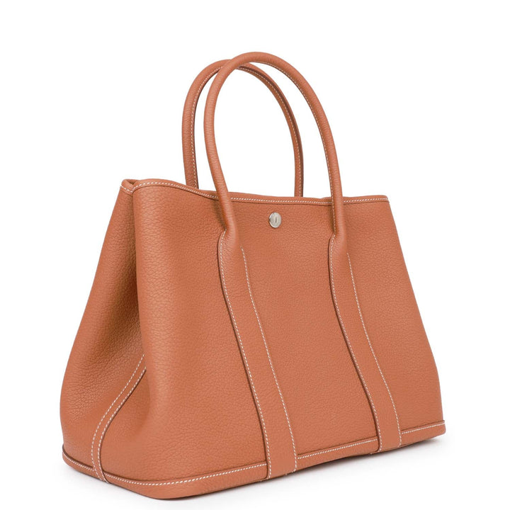 Top quality Hermes Garden Party 36 Gold Negonda Palladium Hardware