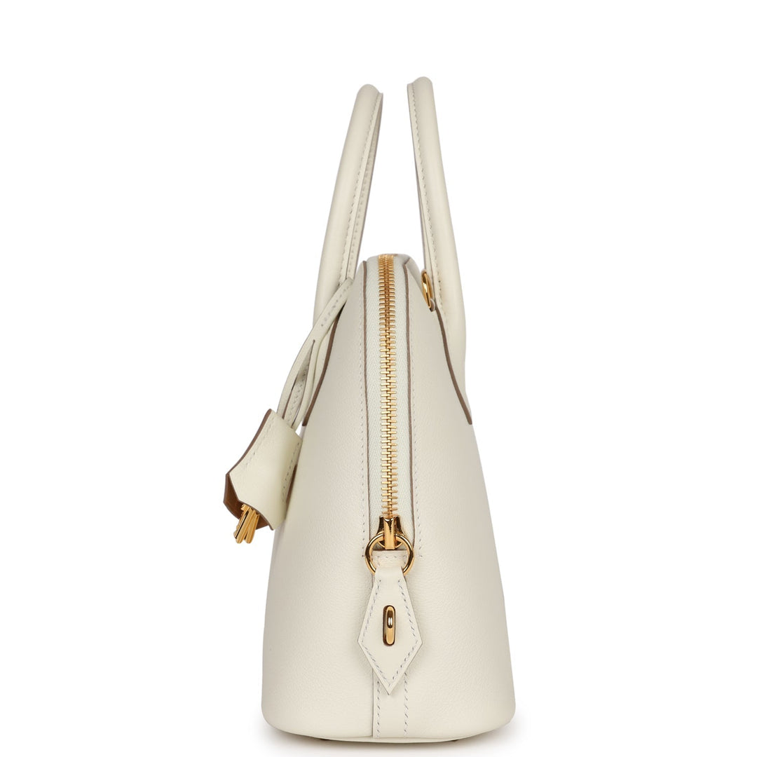 Top quality Hermes 1923 Bolide 25 Mushroom Evercolor Verso Gold Hardware