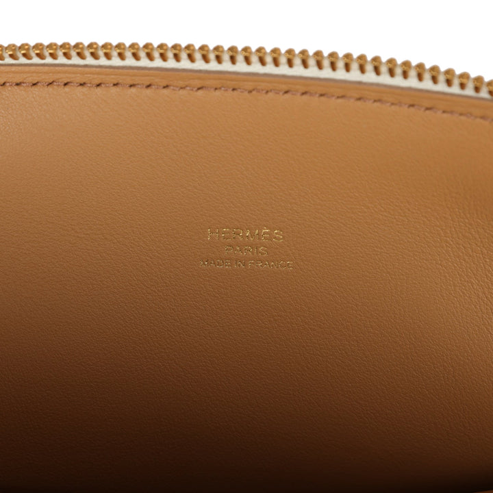 Top quality Hermes 1923 Bolide 25 Mushroom Evercolor Verso Gold Hardware
