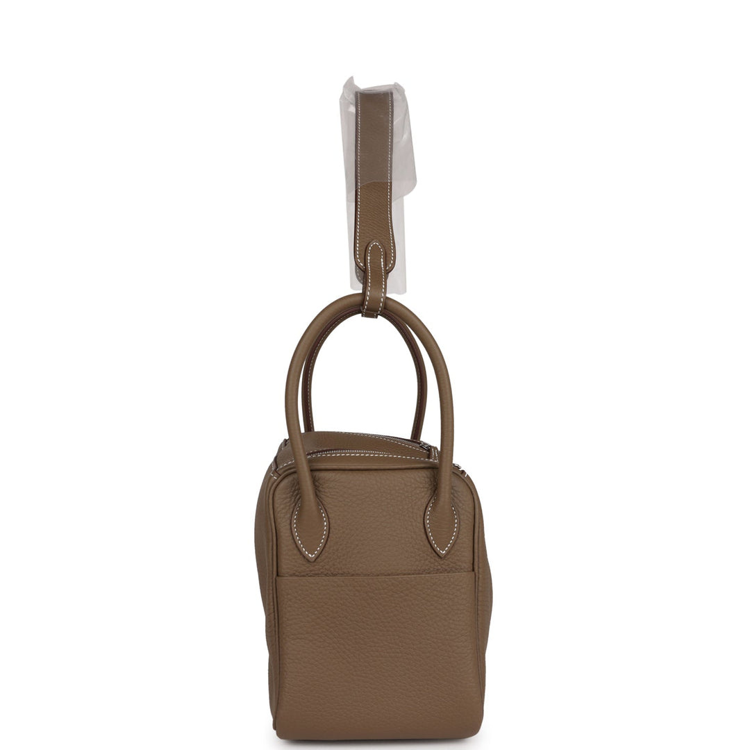 Top quality Hermes Lindy 26 Etoupe Clemence Palladium Hardware
