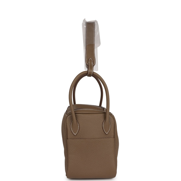 Top quality Hermes Lindy 26 Etoupe Clemence Palladium Hardware