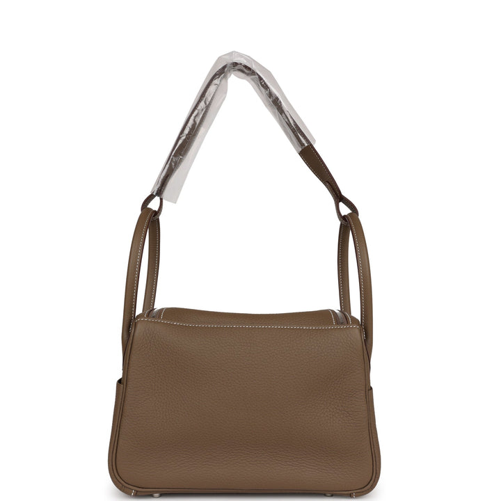 Top quality Hermes Lindy 26 Etoupe Clemence Palladium Hardware