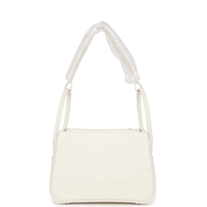 Top quality Hermes Lindy 26 White Evercolor Palladium Hardware