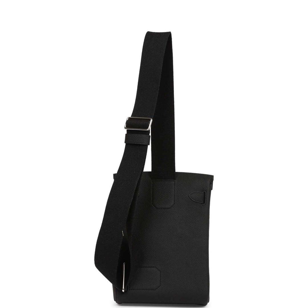 Top quality Hermes HAC A Dos PM Backpack Black Togo Palladium Hardware