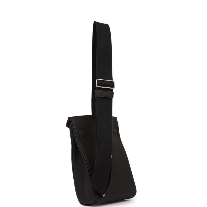 Top quality Hermes HAC A Dos PM Backpack Black Togo Palladium Hardware
