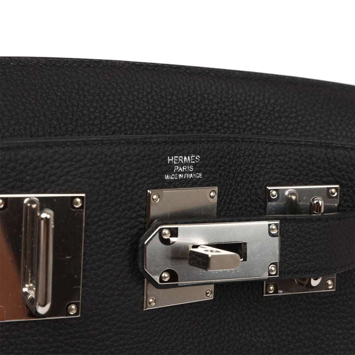 Top quality Hermes HAC A Dos PM Backpack Black Togo Palladium Hardware