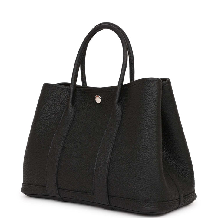 Top quality Hermes Garden Party 30 Black Negonda Palladium Hardware