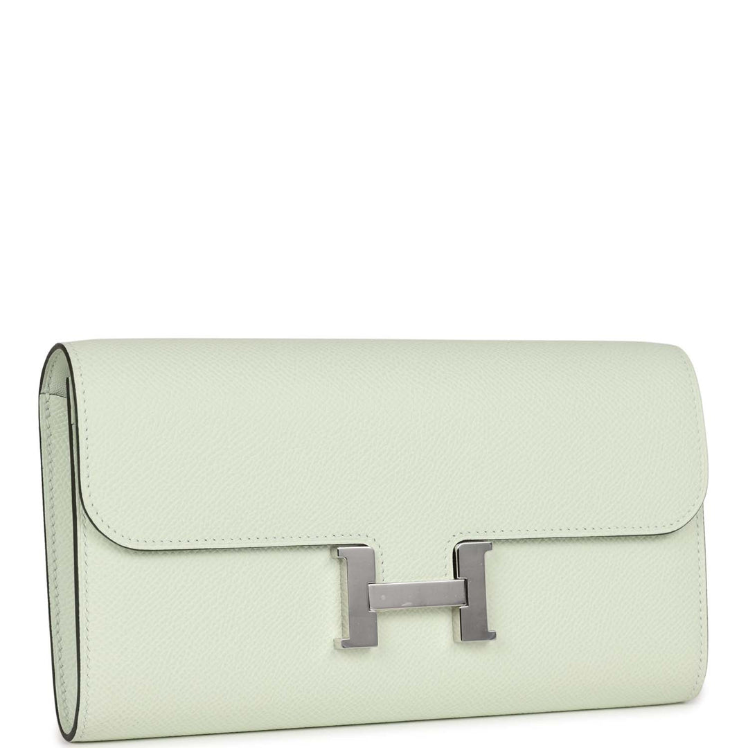 Top quality Hermes Constance Wallet To Go Vert Fizz Epsom Palladium Hardware