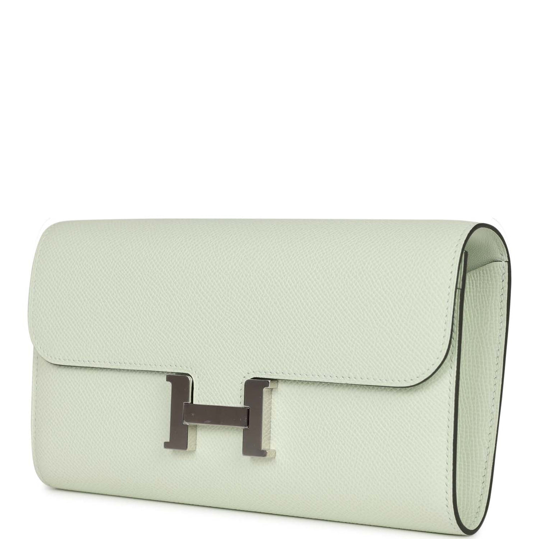 Top quality Hermes Constance Wallet To Go Vert Fizz Epsom Palladium Hardware