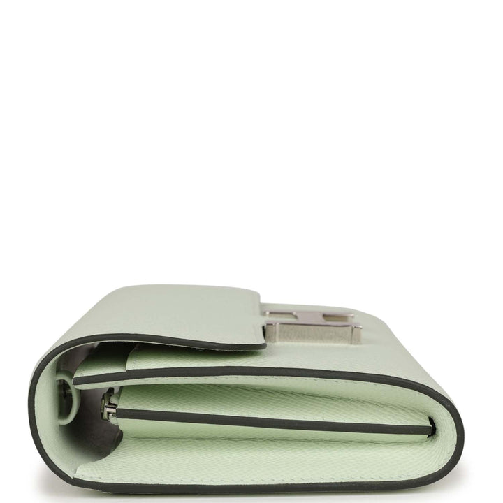 Top quality Hermes Constance Wallet To Go Vert Fizz Epsom Palladium Hardware