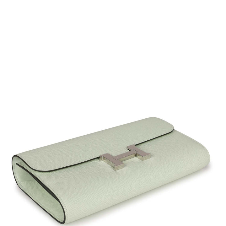 Top quality Hermes Constance Wallet To Go Vert Fizz Epsom Palladium Hardware