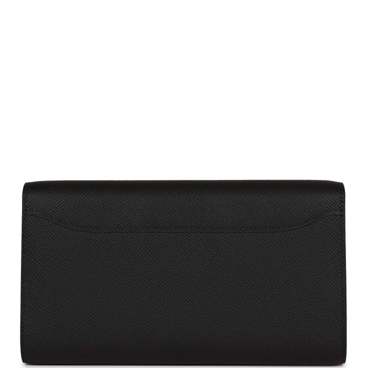 Top quality Hermes Constance Wallet To Go Black Epsom Gold Hardware